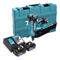 Makita DBN 901 RGK Cloueuse sans fil 18 V 50 - 90 mm Brushless + 2 batteries 6,0 Ah + chargeur + coffret