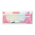 AKKO MOD 007B HE PC Magnetic Keyboard(Rose/Bleu/Blanc)