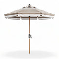 Parasol de jardin en tissu polyester - Protection solaire extérieure - 200 x 200 x 240