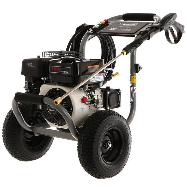 BlackStone B-PW 11/230 - Nettoyeur haute pression - 248 bars - 678 l/h - avec pompe Annovi  Reverberi(Noir/Gris)