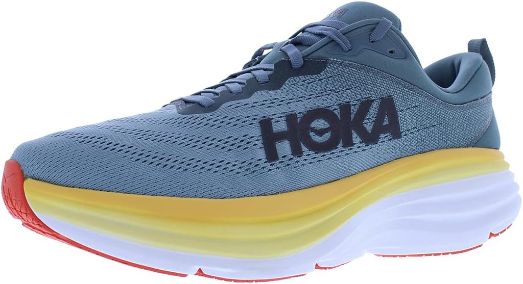 ONE ONE Homme Bondi 8 Wide Running Shoes(40 EU/Puffin S Bill Amber Yellow)