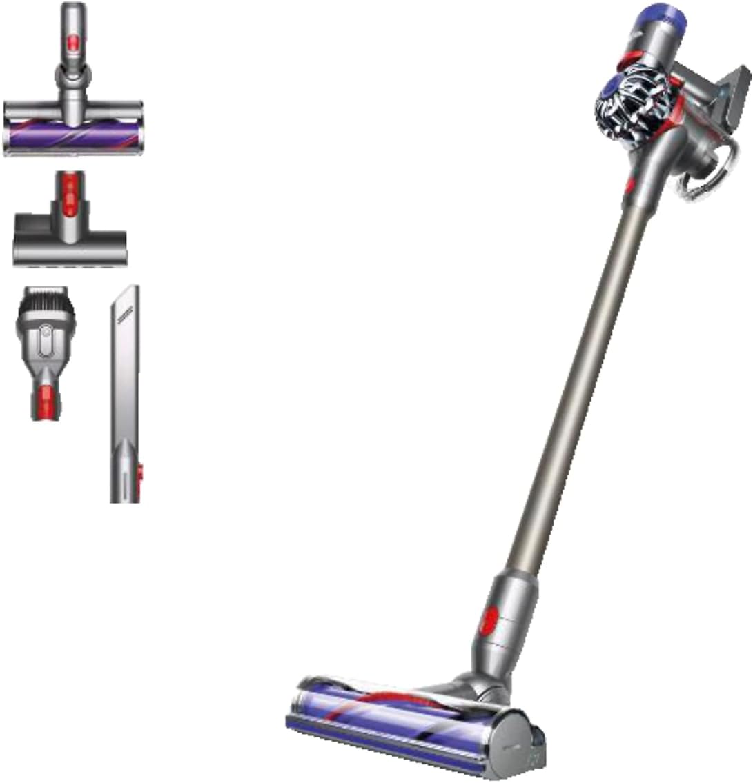Dyson V8 Animal + Aspirateur balai sans fil 22W 0,54L Fer/Gris(Fer/Gris)
