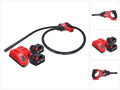 Vibrateur à béton sur batterie Milwaukee M18 FCVN24-502 18 V 2,4 m sans balais + 2x batterie 5,0 Ah + chargeur(défaut)