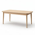 Table rectangulaire en bois de chêne pour salle à manger - 150 x 75 x 75