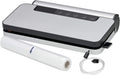 WMF Lono Machine Sous Vide 5 Programmes Compartiment de Rangement Intégrés et Cutter Haute Performance Aspiration 10-12 L Soude-Sac Inclus Rouleau + 5 Sacs 90 W 0419070011(Machine à emballer sous vide)