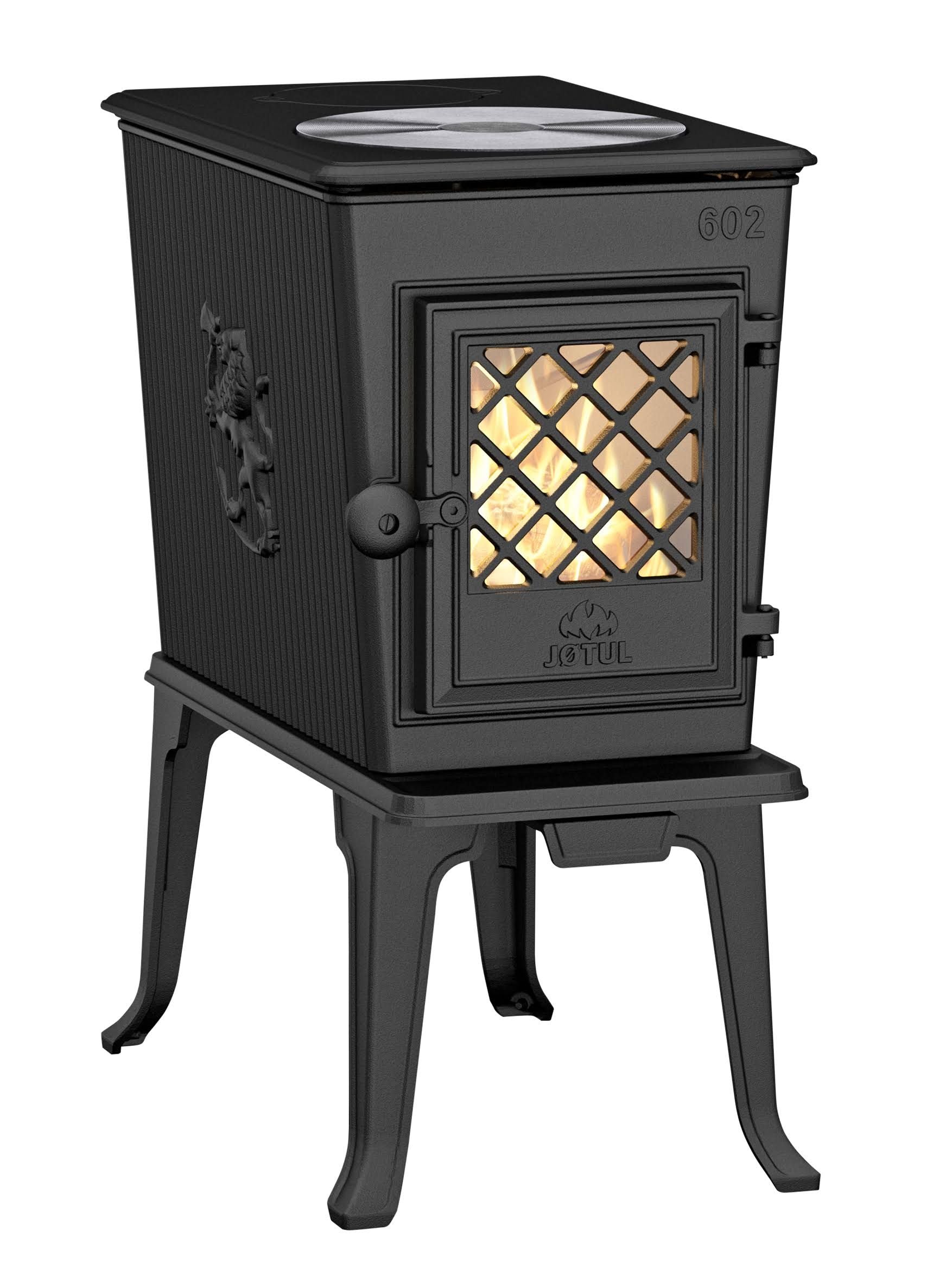 Vedovn jøtul f 602 eco sort lakk(Noir)
