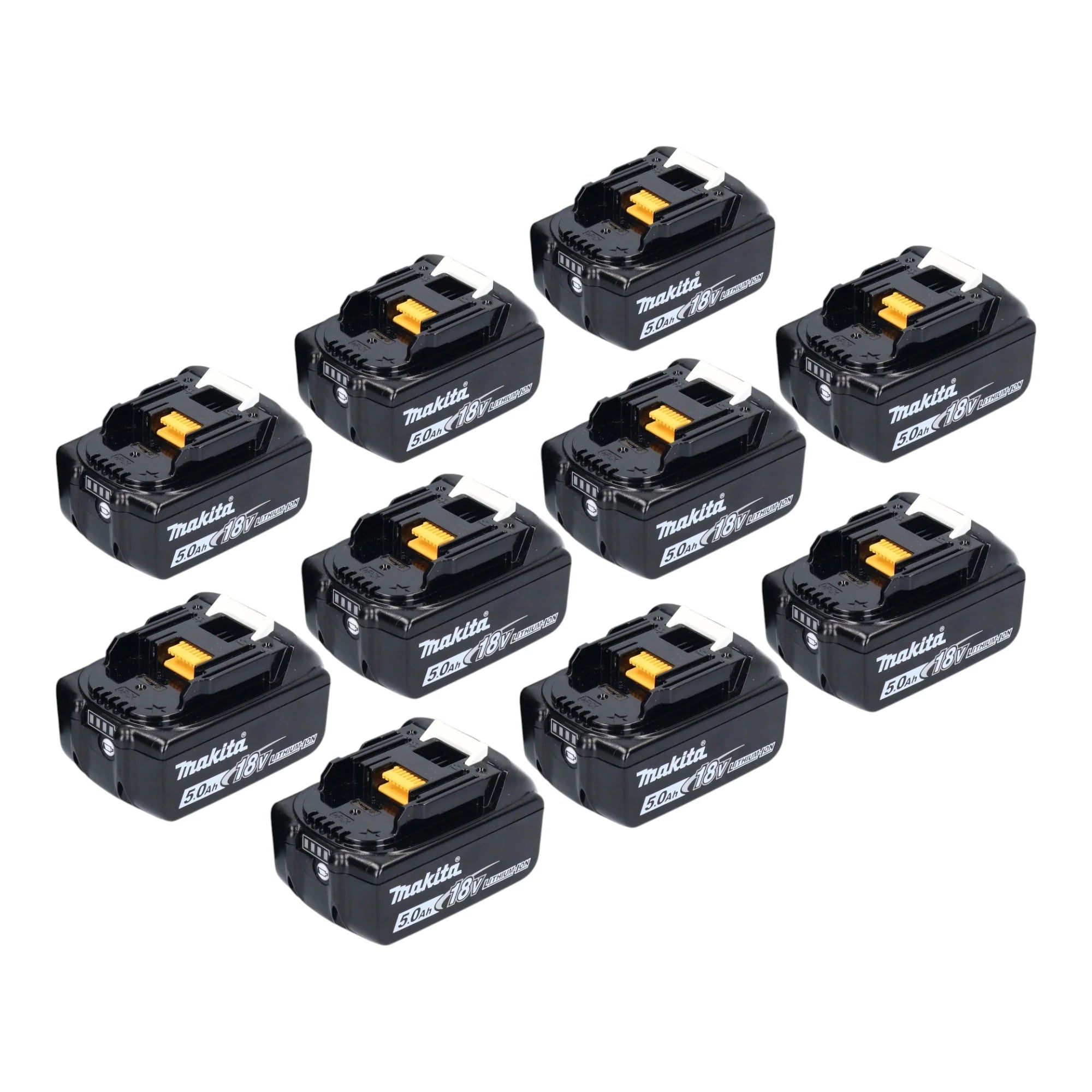 Makita BL 1850 B Li-Ion Batterie 18V 5,0 Ah ( 197280-8 / 632f15-1 ) avec affichage LED - successeur de 196672-8