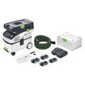 Festool CTLC MIDI Aspirateur sans fil 36 V ( 2x 18 V ) classe de poussière L + 4x batterie 4,0 Ah + chargeur + Systainer(défaut)