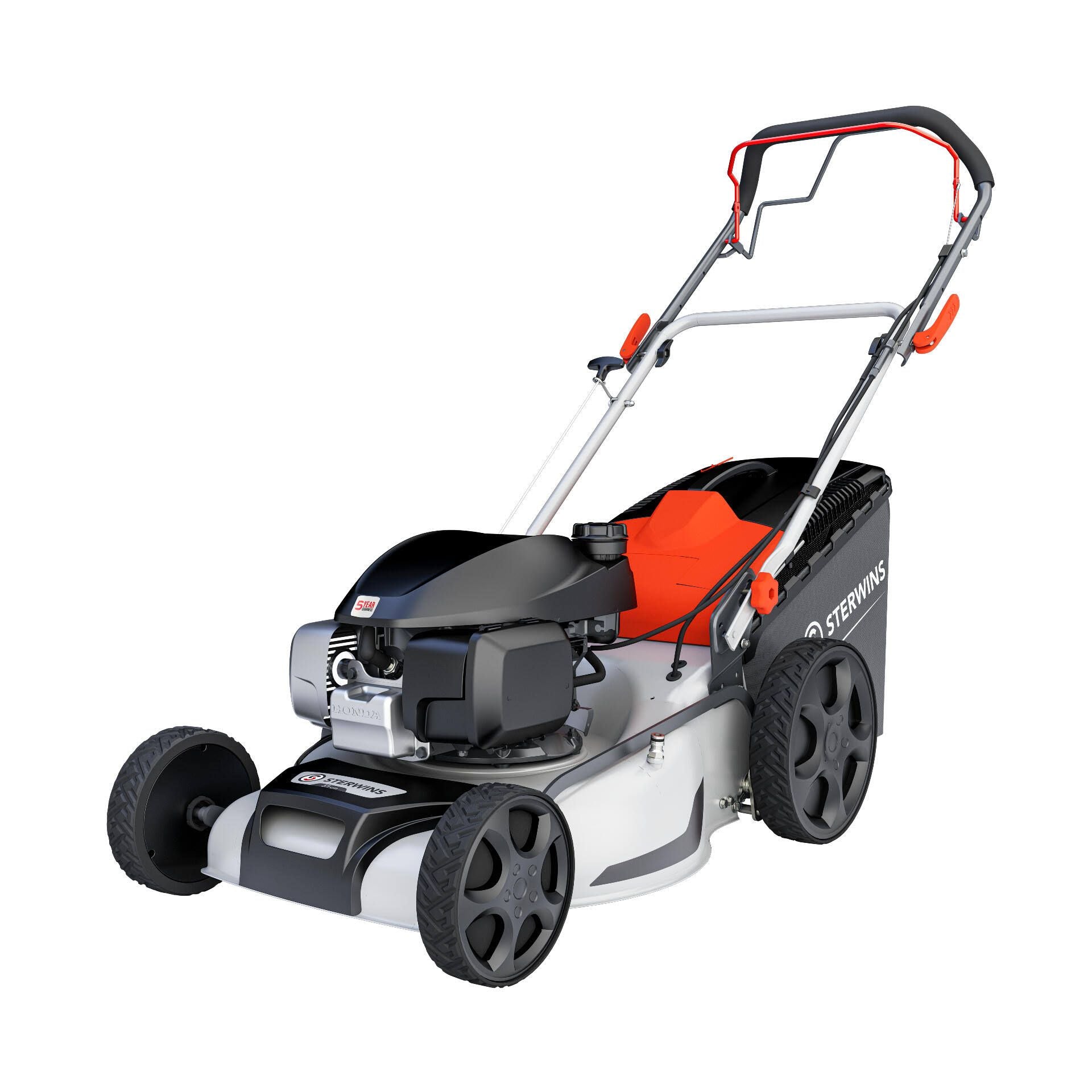 Tondeuse thermique STERWINS 167 cm³(Noir/Argent/Orange)