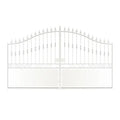 Portail acier Dargaville ½AJ l.350xH.205cm Antico+ BLC9016 liv.home