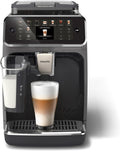 Série 5400 Machine Expresso - Café à Grain - LatteGo Mousseur à Lait, 12 Spécialités de Café, Affichage Intuitif, 4 Profils Utilisateur, Chrome (EP5447/90)(Gris Foncé)