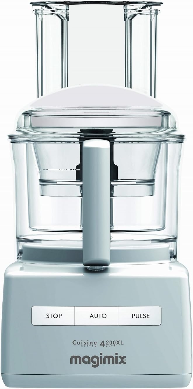 MAGIMIX Food Processor 18591F CS 5200 XL Matt Chrome(Blanc.)